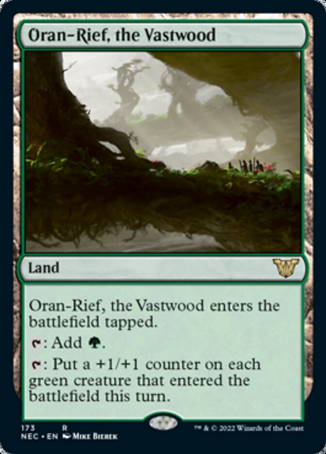 Oran-Rief, the Vastwood [Kamigawa: Neon Dynasty Commander] | Cards and Coasters CA