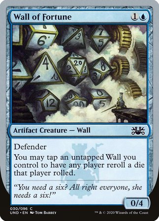 Wall of Fortune [Unsanctioned] | Cards and Coasters CA