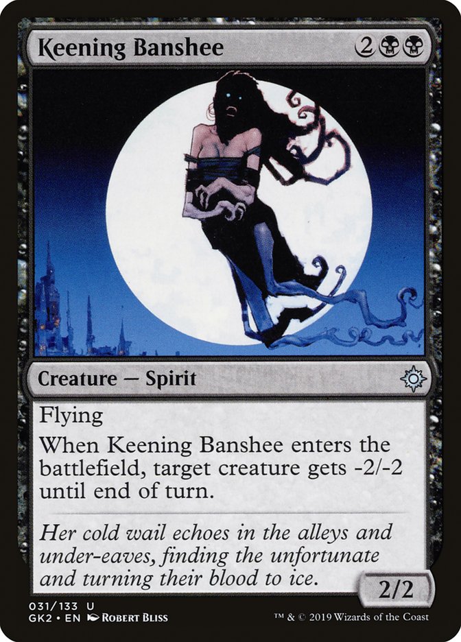 Keening Banshee [Ravnica Allegiance Guild Kit] | Cards and Coasters CA