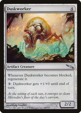 Duskworker [Mirrodin] | Cards and Coasters CA