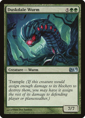 Duskdale Wurm [Magic 2013] | Cards and Coasters CA