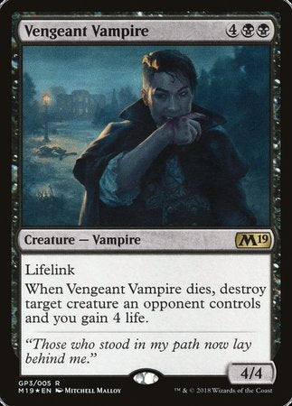 Vengeant Vampire (2018 Gift Pack) [M19 Gift Pack] | Cards and Coasters CA