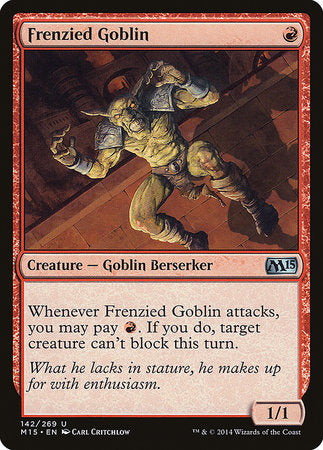 Frenzied Goblin [Magic 2015] | Cards and Coasters CA