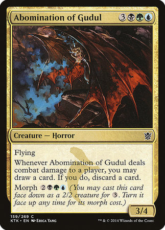 Abomination of Gudul [Khans of Tarkir] | Cards and Coasters CA