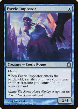 Faerie Impostor [Return to Ravnica] | Cards and Coasters CA