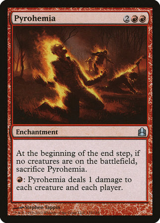 Pyrohemia [Commander 2011] | Cards and Coasters CA