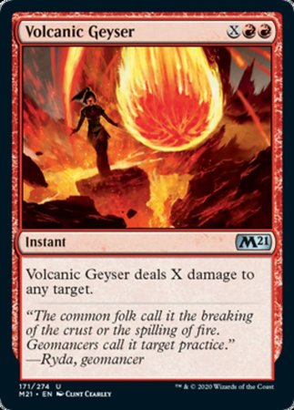 Volcanic Geyser [Core Set 2021] | Cards and Coasters CA