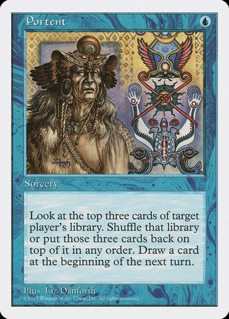 Portent [Fifth Edition] | Cards and Coasters CA