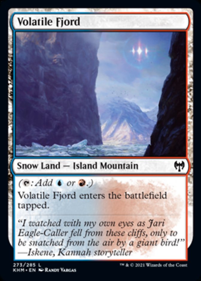 Volatile Fjord [Kaldheim] | Cards and Coasters CA