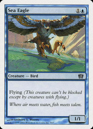 Sea Eagle [Eighth Edition] | Cards and Coasters CA