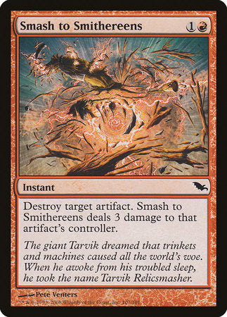 Smash to Smithereens [Shadowmoor] | Cards and Coasters CA