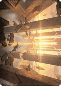 Skyclave Basilica Art Card [Zendikar Rising Art Series] | Cards and Coasters CA