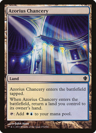 Azorius Chancery [Commander 2013] | Cards and Coasters CA