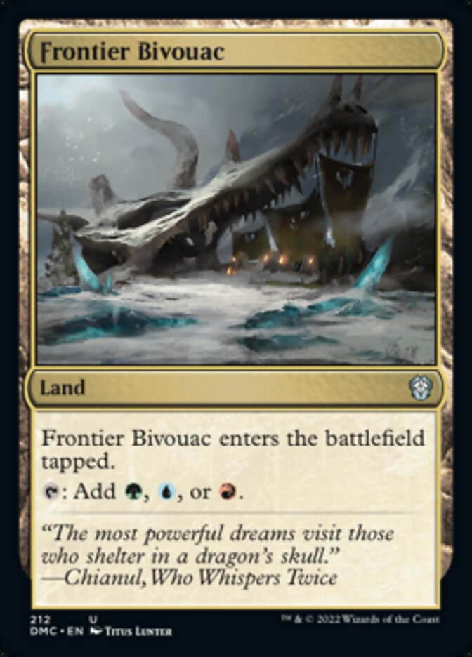 Frontier Bivouac [Dominaria United Commander] | Cards and Coasters CA