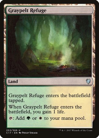 Graypelt Refuge [Commander 2017] | Cards and Coasters CA