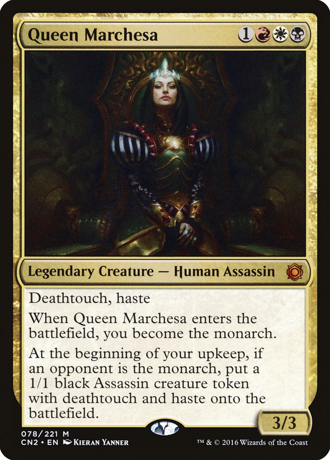 Queen Marchesa [Conspiracy: Take the Crown] | Cards and Coasters CA