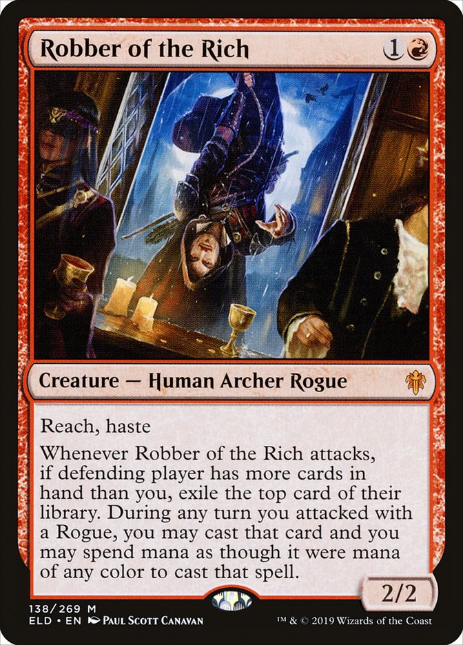 Robber of the Rich [Throne of Eldraine] | Cards and Coasters CA