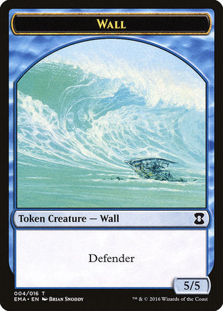 Wall Token [Eternal Masters Tokens] | Cards and Coasters CA