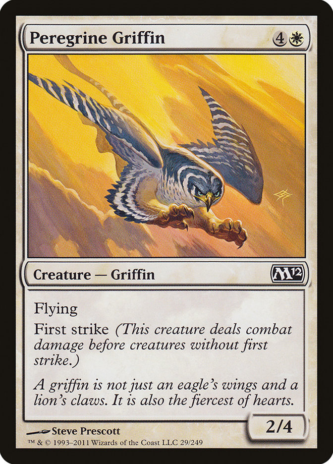 Peregrine Griffin [Magic 2012] | Cards and Coasters CA
