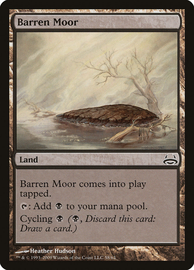 Barren Moor [Duel Decks: Divine vs. Demonic] | Cards and Coasters CA