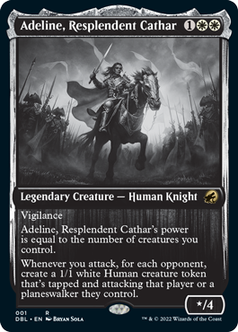 Adeline, Resplendent Cathar [Innistrad: Double Feature] | Cards and Coasters CA