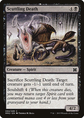 Scuttling Death [Modern Masters 2015] | Cards and Coasters CA