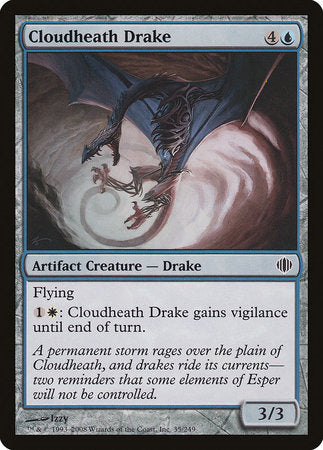 Cloudheath Drake [Shards of Alara] | Cards and Coasters CA