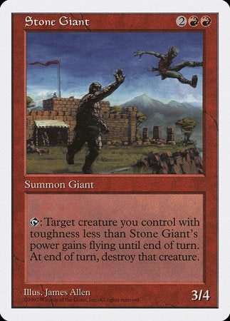 Stone Giant [Fifth Edition] | Cards and Coasters CA