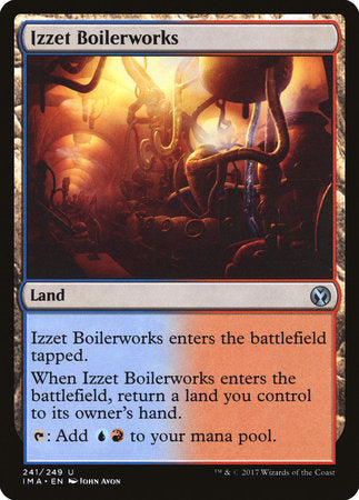 Izzet Boilerworks [Iconic Masters] | Cards and Coasters CA