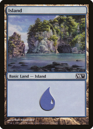 Island (234) [Magic 2011] | Cards and Coasters CA