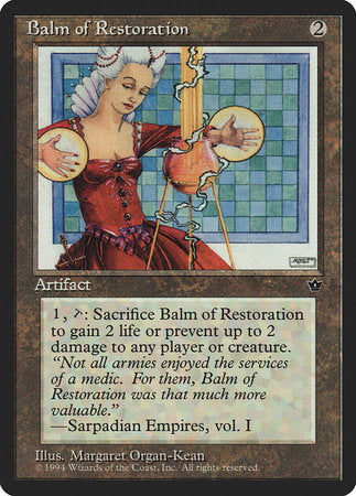 Balm of Restoration [Fallen Empires] | Cards and Coasters CA