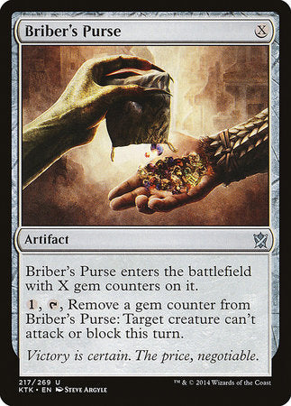 Briber's Purse [Khans of Tarkir] | Cards and Coasters CA