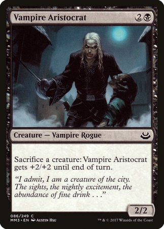 Vampire Aristocrat [Modern Masters 2017] | Cards and Coasters CA