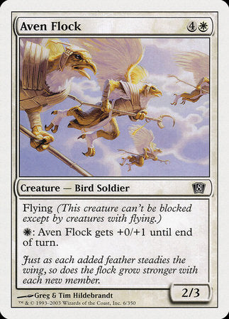 Aven Flock [Eighth Edition] | Cards and Coasters CA