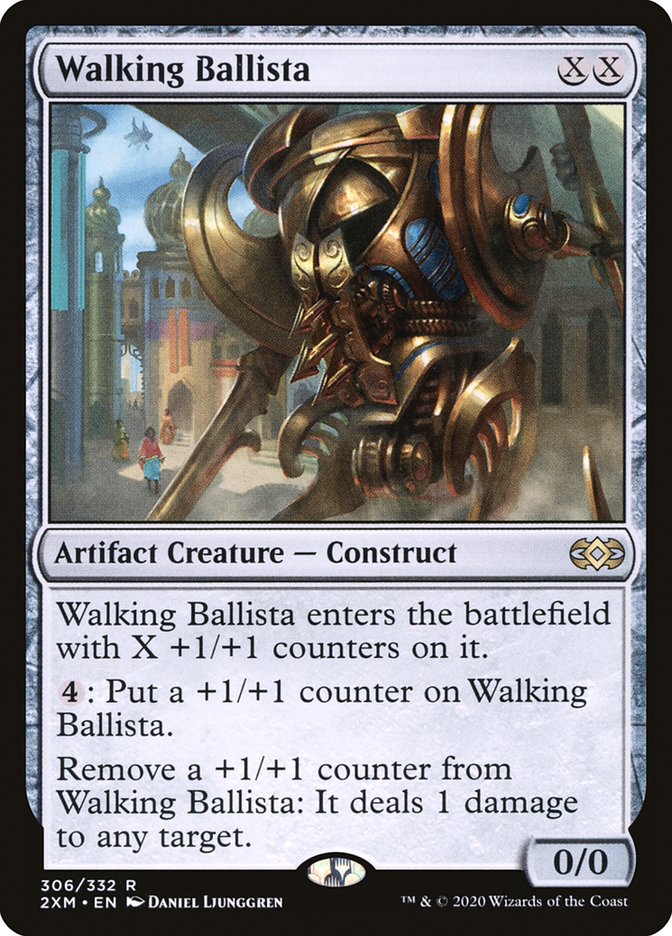 Walking Ballista [Double Masters] | Cards and Coasters CA