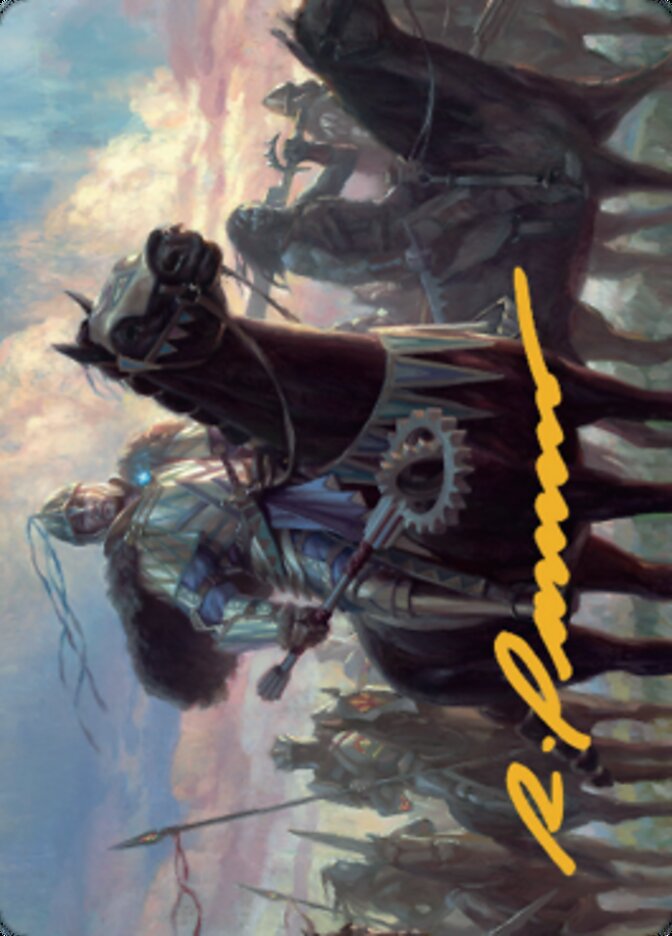 Shanid, Sleepers' Scourge Art Card (Gold-Stamped Signature) [Dominaria United Art Series] | Cards and Coasters CA