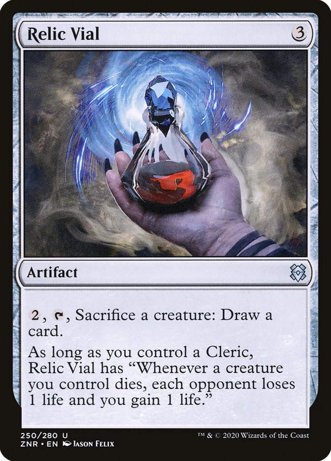 Relic Vial [Zendikar Rising] | Cards and Coasters CA
