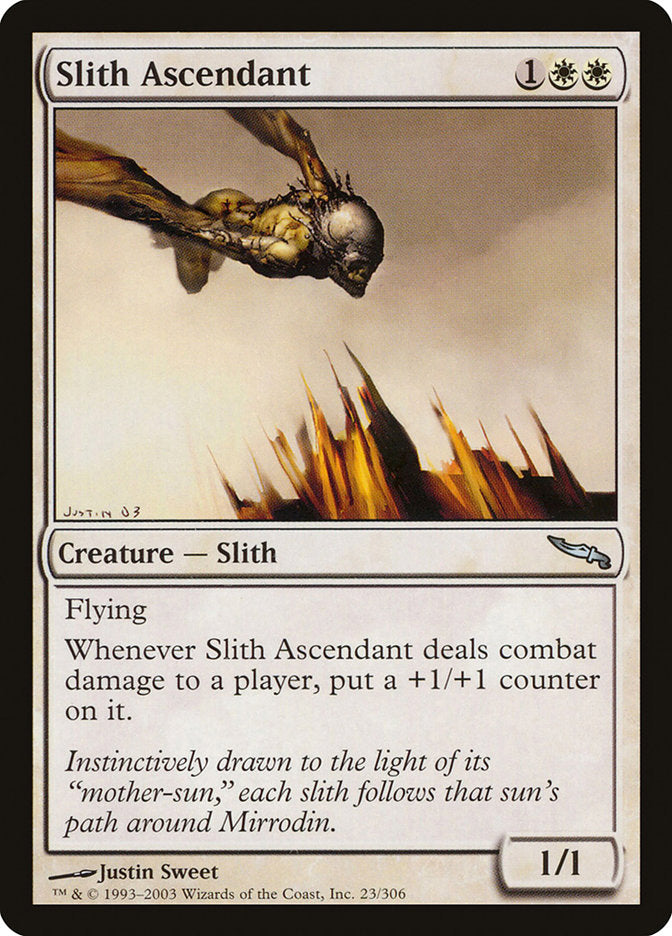 Slith Ascendant [Mirrodin] | Cards and Coasters CA