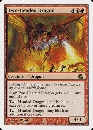 Two-Headed Dragon [Eighth Edition] | Cards and Coasters CA