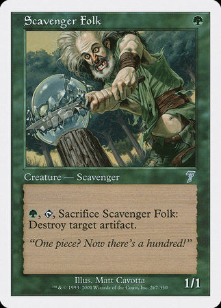 Scavenger Folk [Seventh Edition] | Cards and Coasters CA