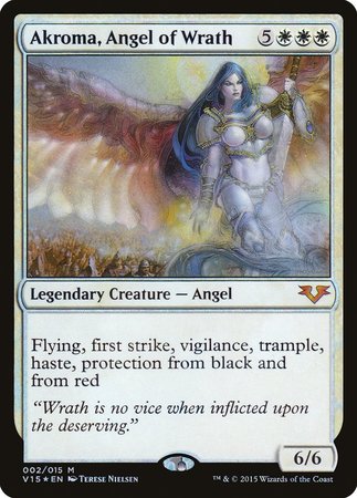 Akroma, Angel of Wrath [From the Vault: Angels] | Cards and Coasters CA