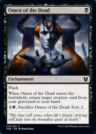 Omen of the Dead [Theros Beyond Death] | Cards and Coasters CA