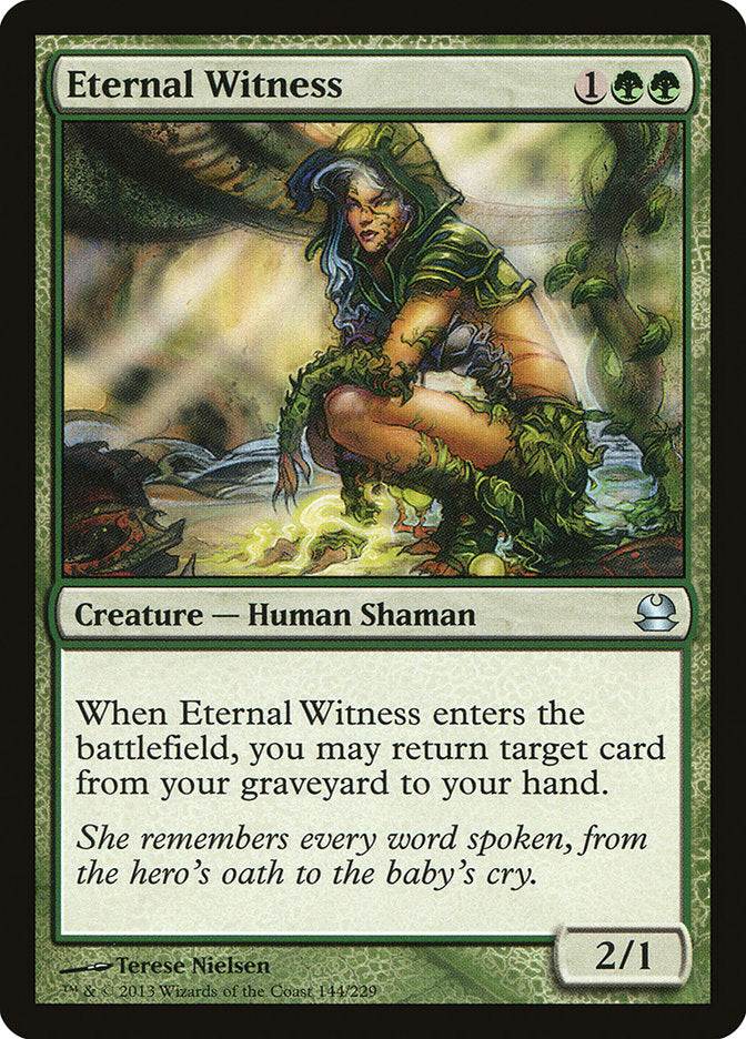 Eternal Witness [Modern Masters] | Cards and Coasters CA