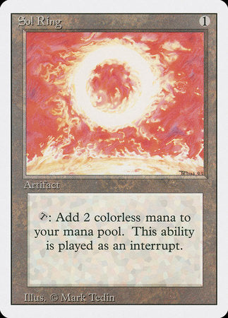 Sol Ring [Revised Edition] | Cards and Coasters CA