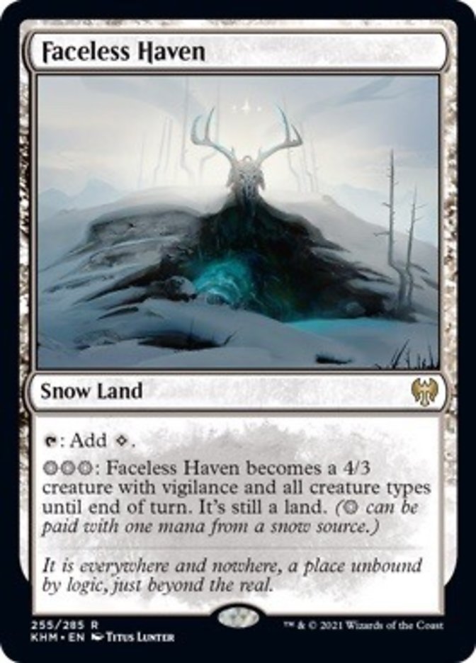 Faceless Haven [Kaldheim] | Cards and Coasters CA