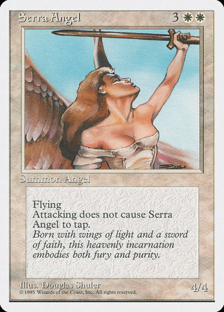 Serra Angel [Fourth Edition] | Cards and Coasters CA