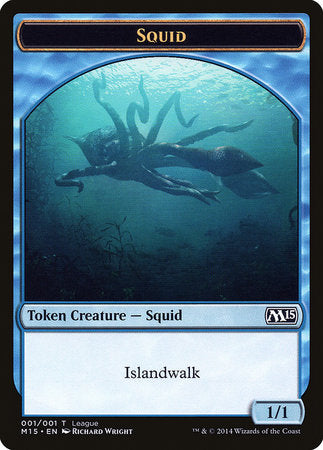 Squid Token (League) [League Tokens 2014] | Cards and Coasters CA