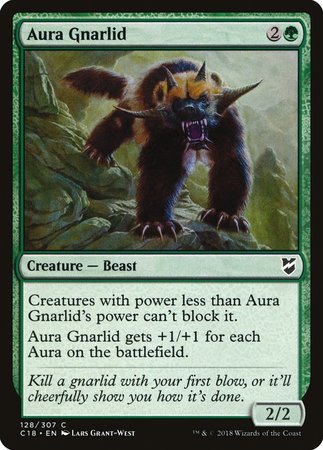 Aura Gnarlid [Commander 2018] | Cards and Coasters CA