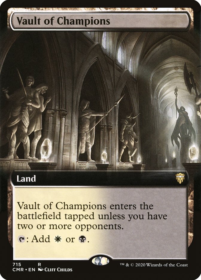 Vault of Champions (Extended) [Commander Legends] | Cards and Coasters CA