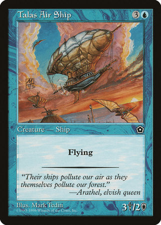 Talas Air Ship [Portal Second Age] | Cards and Coasters CA